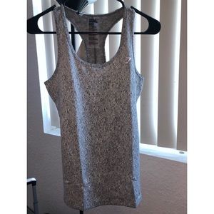 NWT Gymshark Fleur Texture Vest in Charcoal Marl